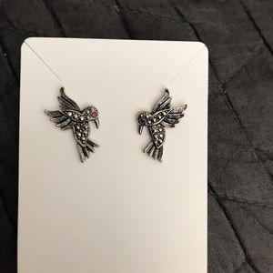 Bird shaped earrings